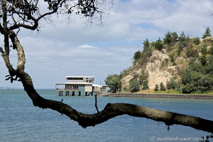 blockhouse boat club overlooking the ocean